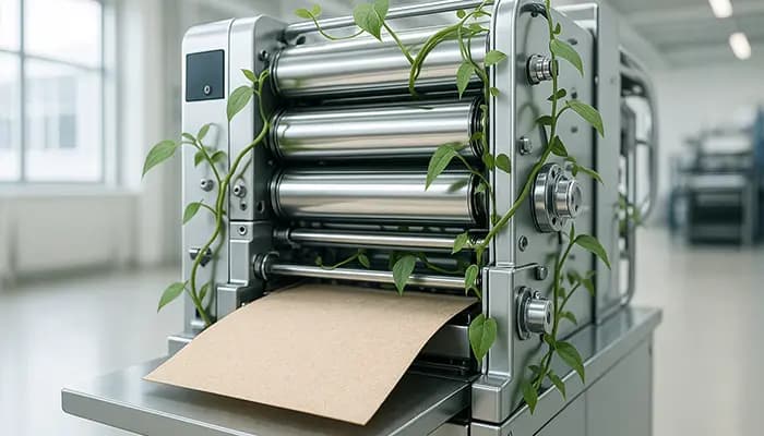 چاپ سبز: چگونه با انتخاب‌های هوشمندانه، به محیط زیست و برند خود کمک کنیم؟