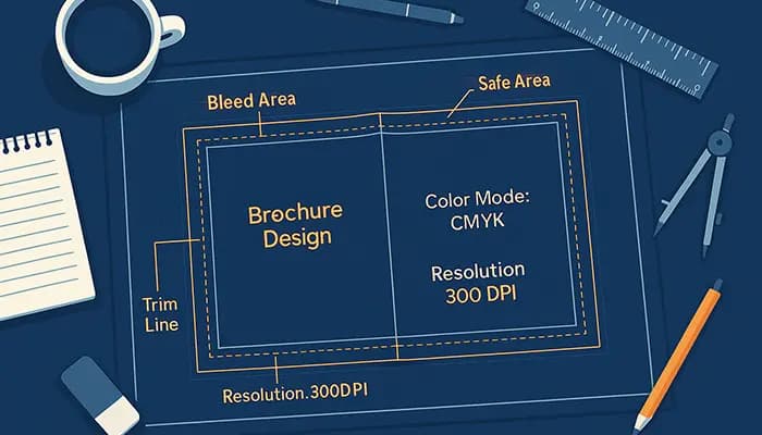 راهنمای کامل آمادهسازی فایل برای چاپ افست: چکلیست طلایی چاپ مینیاتور